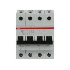 ABB 2CDS274001R0105 System pro M S204M Miniature Circuit Breaker - 4P - B - 10A — Power Supply