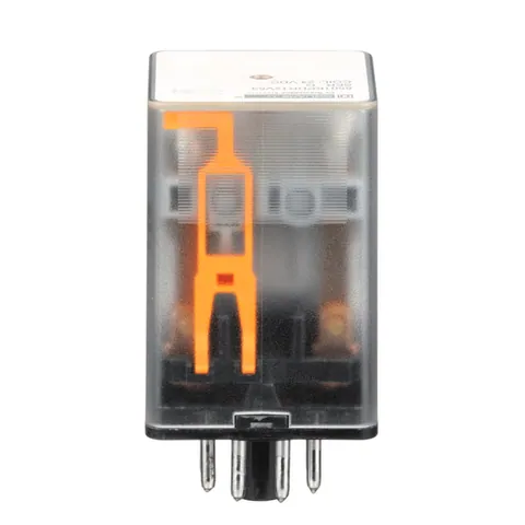 Schneider Electric 8501KPDR12V53 Plug in relay, Type KP, tubular, 1 HP at 277 VAC, 10A resistive at 120 VAC, 8 pin, DPDT, 2 NO, 2 NC, 24 VDC coil — General Accessories