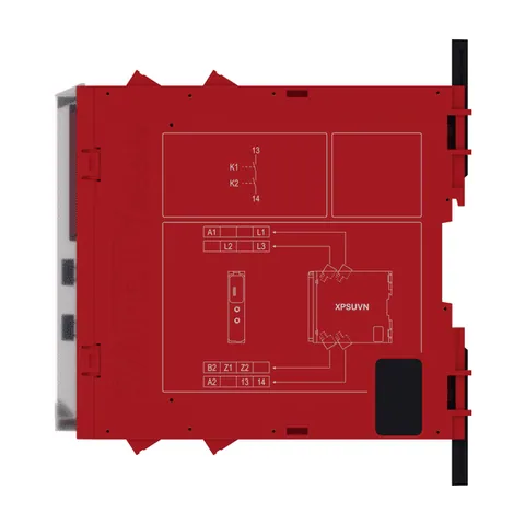 Schneider Electric XPSUVN31AP safety module, Harmony XPS, zero speed monitoring with time delay, 48 to 240V AC or DC, screw — Styczniki i przekaźniki