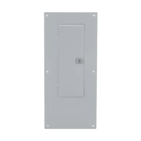 Schneider Electric HOM3060M200PC Load center, Homeline, 1 phase, 30 spaces, 60 circuits, 200A convertible main breaker, PoN, NEMA1, combo cover — General Accessories