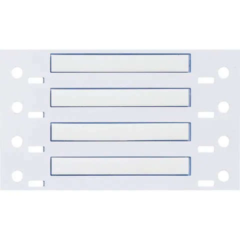 Brady Corporation PS-125-2-WT-S Polyolefin Wire Marking Sleeves, White, 0.125" Diameter x 2" Width, Roll of 500 — Pulegge e rulli