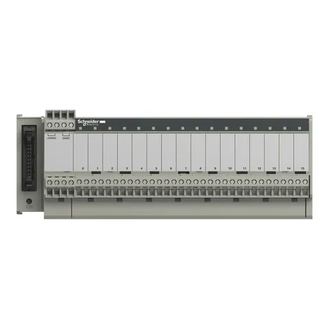 Schneider Electric ABE7R16S210 sub-base - soldered electromechanical relays ABE7 - 16 channels - relay 10 mm — Contactors & Relays