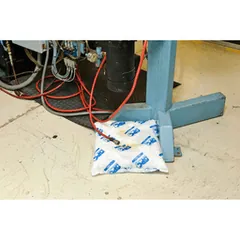 Brady Corporation OIL1818 Oil Only Absorbent Pillows, 18" x 18", Absorption Capacity of 28 gallons — General Accessories