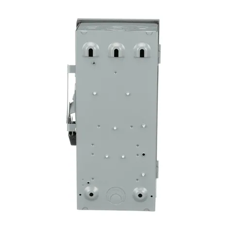 Schneider Electric D322N Safety switch, general duty, fusible, 60A, 3 pole, 15hp, 240VAC, NEMA 1, neutral factory installed — General Accessories