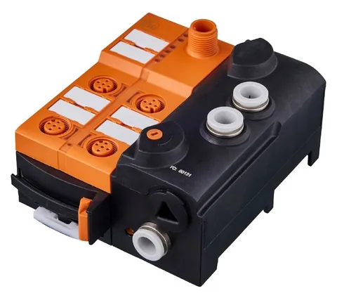IFM AL5246 IO-Link AirBox with Quick Mounting Technology IOL AirBox 1x5/2 mono. 4x2DI — Control & HMI
