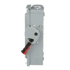 Schneider Electric H222NRB Safety switch, heavy duty, fusible, 60A, 3 wire, 2 poles, 1 neutral, 15hp, 240VAC/250VDC, Type 3R, bolt on hub provision — Akcesoria ogólne