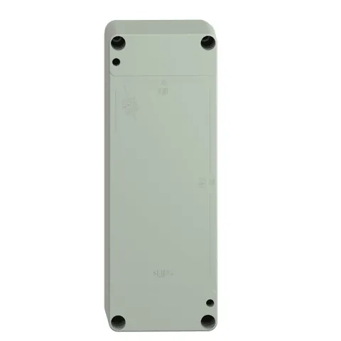 Schneider Electric XAPA2100 Empty control station without hinges, Harmony XAP, XB2 SL, plastic, grey, undrilled, 85x226x87mm — Schaltschränke & Gehäuse