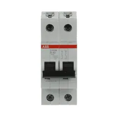 ABB 2CDS272001R0405 S202M-B40 Miniature Circuit Breaker - 2P - B - 40 A — Control e HMI