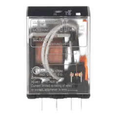 Schneider Electric 792XDXC-12D Power relay, SE Relays, 4PDT, 6A, 12 VDC, clear cover — Akcesoria ogólne