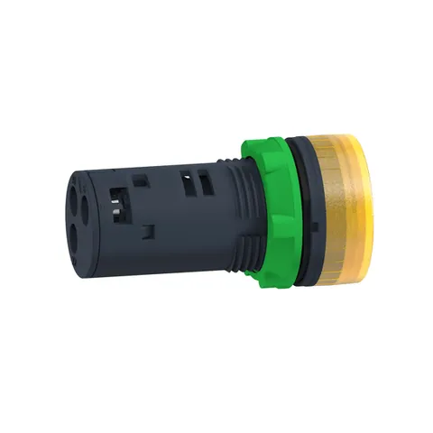 Schneider Electric XB5KS2B8 Annunciator, Harmony XB5, Illuminated buzzer, plastic, yellow, 22mm, continuous or intermittent tone, 24V AC DC — General Accessories