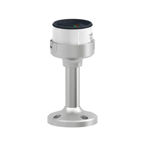 Schneider Electric XVUZ02Q Fixing plate with 100mm aluminium pole for modular tower lights, Harmony XVU, silver, 60mm — General Accessories