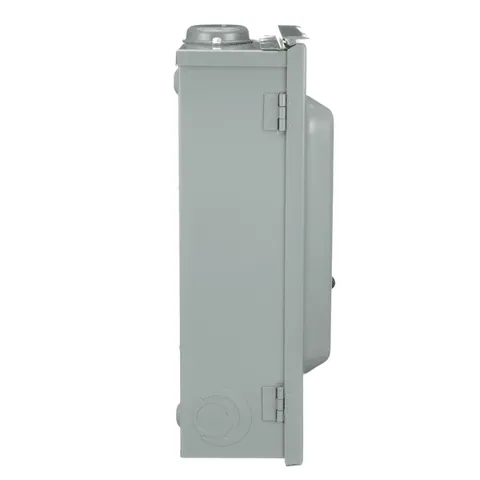 Schneider Electric D223NRB Safety switch, general duty, fusible, 100A, 2 pole, 30hp, 240VAC, NEMA 3R, 3 wire, 1 neutral, bolt on hub provision — General Accessories