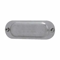 Crouse Hinds 680 Eaton Crouse-Hinds series Condulet Form 8 cover, Sheet steel, 2" — Couplings & Fittings