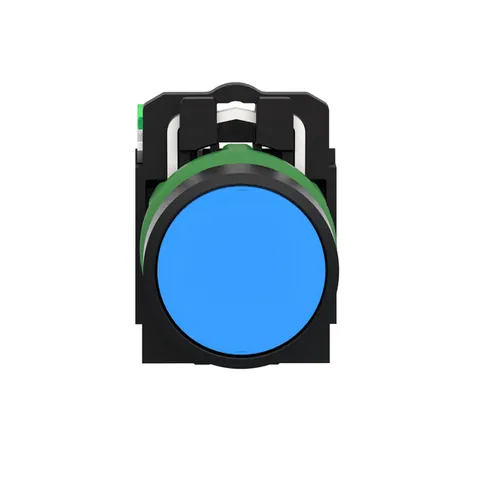 Schneider Electric ZB5RTA6 Wireless and batteryless transmitter, Harmony XB5R, push button, plastic, blue, 22mm, spring return — Switches & Modular Apparatus