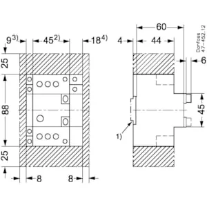 Danfoss 047B3056 CTI 15 Motor Contactor — Contactores y relés