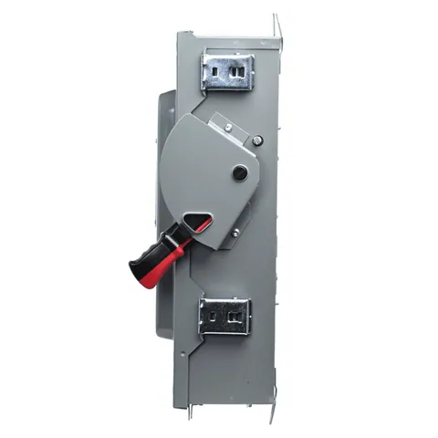 Schneider Electric HU461AWK Heavy Duty Non-Fusible Safety Switch, 30A, 4 Pole, 30HP, 600V AC/DC, NEMA 12 — Control & HMI
