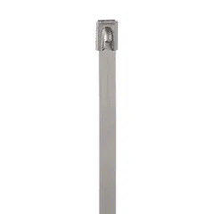 Panduit MLT6H-LP316 Pan-Steel® MLT6H-LP316 Cable Tie, SS 316, Heavy, 6" Dia., PK50 — Steckverbinder & Stecker
