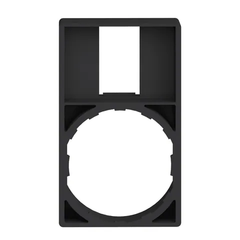 Schneider Electric ZBZ35 Legend holder 30x50mm, Harmony XB4, plastic, without legend 18x27mm, for flush mounting — Accesorios generales