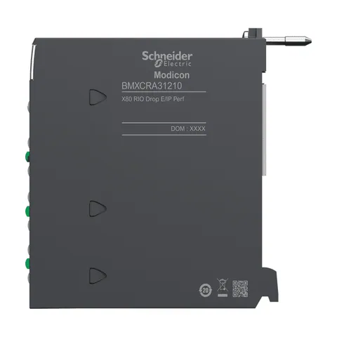 Schneider Electric BMXCRA31210 remote IO drop E/IP, Modicon X80, performance, service port, advanced features — Sterowniki PLC