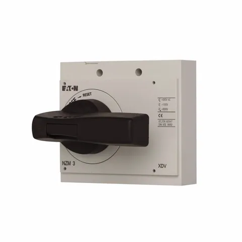 Eaton NZM3-XDV Rotary Handle Mechanism for Circuit Breakers, Lockable, NZM3, Frame J-K, Series NZM, Black — Control e HMI