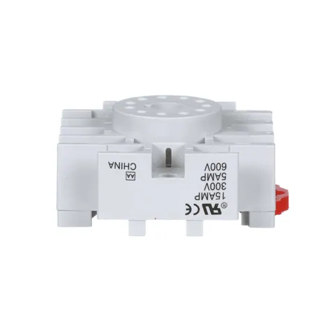 Schneider Electric 8501NR61 Plug in relay, Type N, relay socket, 11 tubular pin, single tier, for 8510KP relays and 9050JCK timers — General Accessories