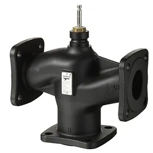 Siemens VXF32.50-40 VXF32.50-40 - 3-port valve, flanged, PN10, DN50, kvs 40. With flanged ...