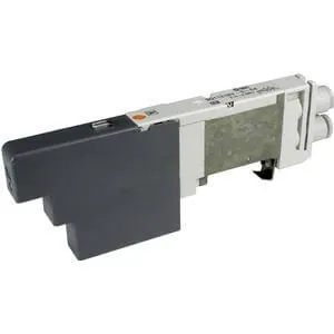SMC SQ1231DN-51-C6-Q SQ1*3*, 1000 Series, 5 Port Solenoid Valve, Plug-in Type, New, SQ1231DN-51-C6-Q — Solenoid & Servo Valves