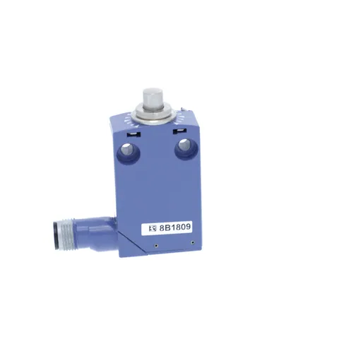 Schneider Electric XCMD2110M12 Limit switch XCMD, metal end plunger, 1NC+1 NO, snap, M12
