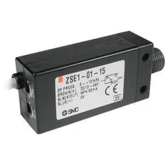 SMC ZSE1-00-15 Vacuum Switch, Single Mount or for ZM Vacuum Generator, Model — Switches & Modular Apparatus