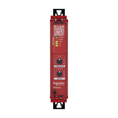 Schneider Electric XPSUVN31AP safety module, Harmony XPS, zero speed monitoring with time delay, 48 to 240V AC or DC, screw — Styczniki i przekaźniki
