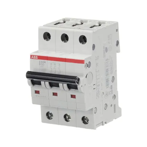 ABB 2CDS273001R0505 Miniature Circuit Breaker S203M-B50 - 3P - B - 50A — Power Supply