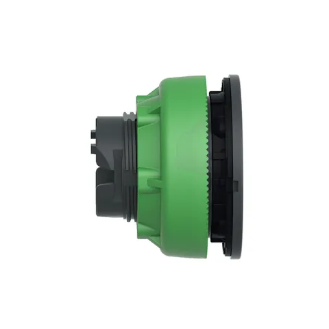 Schneider Electric ZB5FW313 Head for illuminated push button, Harmony XB5, antimicrobial, plastic, white, 30mm, universal LED, plain lens — Control & HMI