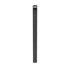 Panduit PR2VSD06 Vertical Dual-Sided Cable Manager, 1 Door, 45RU, 6 in. Wide, Black