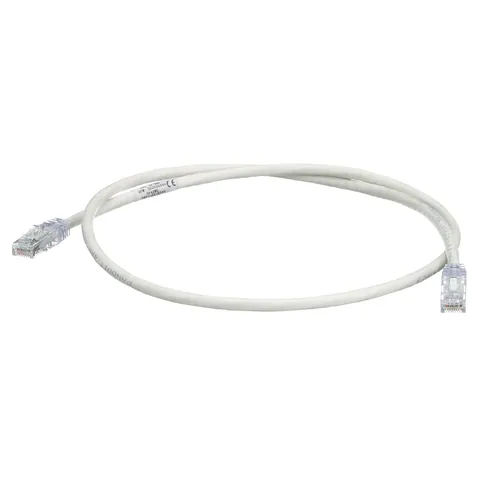 Panduit UTPSP3Y Cat 6 24 AWG UTP Copper Patch Cord, 3 ft, IW — General Accessories