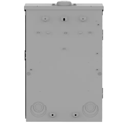 Schneider Electric QO124M125PRB Load center, QO, 1 phase, 24 spaces, 34 circuits, 125A convertible main breaker, PoN, NEMA3R, UL — General Accessories