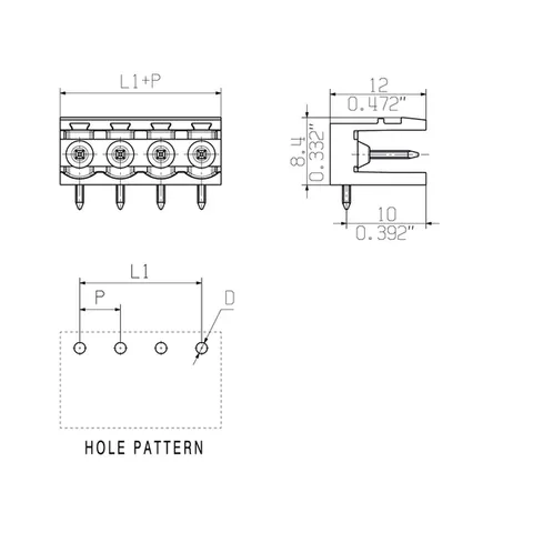 Weidmuller 1146880000 PCB Plug-in Connector Male Header 5.08 mm 9 Poles 90° — General Accessories