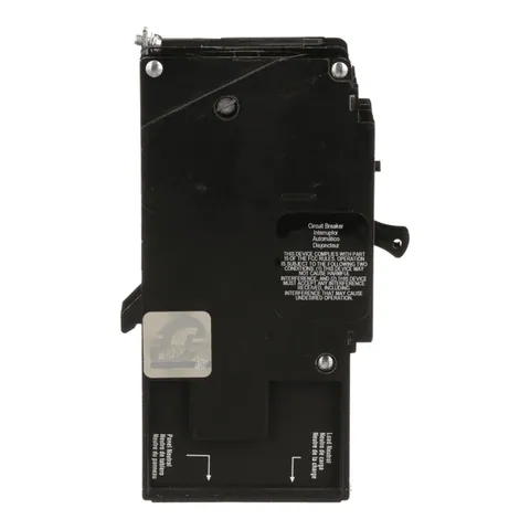 Schneider Electric EDB14020EPD Mini circuit breaker, E-Frame, 20A, 1 pole, 277VAC, 25kA max, bolt on, 30mA ground fault protection — General Accessories