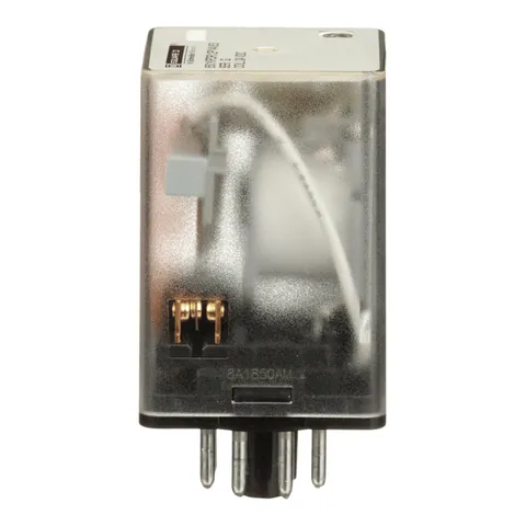 Schneider Electric 8501KPDR12P14V53 Relay, Harmony 8501K, DPDT, 8 pins, LED, coil, 24V DC, 10A resistive at 120V AC, 1 HP at 277V AC, 2NO + 2NC — General Accessories