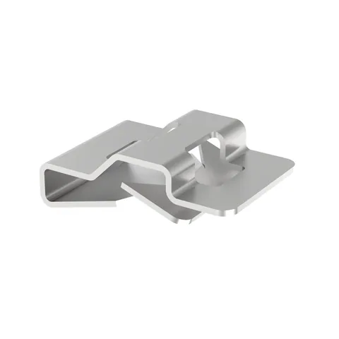 Panduit MCMS12-PJ-C Clip-on Mount, Outdoor Use, Zinc Plated Steel, .03-.125"