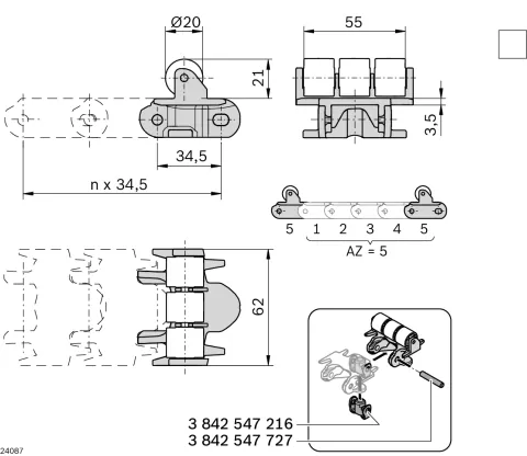 3842998720 Bosch Rexroth