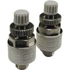 SMC ASN2-M5 ASN2, Metering Valve with Silencer, ASN2-M5 — Válvulas de proceso y control de caudal