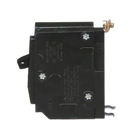 Schneider Electric QOB1201021 Mini circuit breaker, QO, 20A, 1 pole, 120/240VAC, 10kA, bolt on mount, AC shunt — Accesorios generales