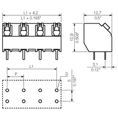 Weidmuller 1888990000 LSF-SMT 7.50/03/135 3.5SN BK RL — Accessori generali