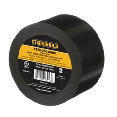Panduit ST88-200-66BK Electrical Tape, PVC, Heavy Duty, 2" x 66', 0.0085" — Hand & Power Tools
