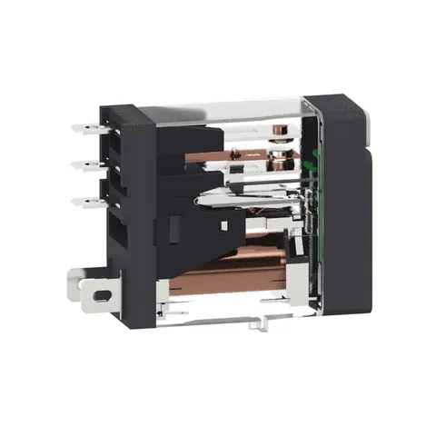 Schneider Electric RXG13F7 interface plug-in relay, 10A, 1CO, with LED, 120V AC — Contattori e relè