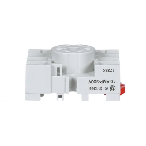 Schneider Electric 8501NR51 Plug in relay, Type N, relay socket, 8 tubular pin, single tier, for 8501KP relays and 9050JCK timers — General Accessories