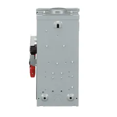 Schneider Electric H221NRB Safety switch, heavy duty, fusible, 30A, 3 wire, 2 poles, 1 neutral, 7.5hp, 240VAC/250VDC, 3R, bolt on hub provision — Akcesoria ogólne