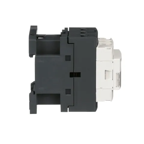 Schneider Electric LC1D12B7 IEC contactor, TeSys Deca, nonreversing, 12A, 7.5HP at 480VAC, up to 100kA SCCR, 3 phase, 3 NO, 24VAC 50/60Hz coil, open — Contactores y relés
