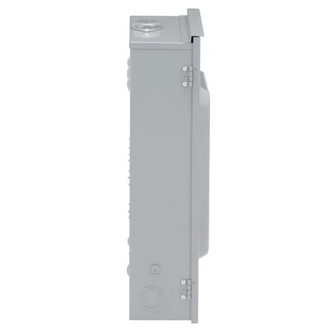 Schneider Electric D324NRB Safety switch, general duty, fusible, 200A, 3 pole, 60hp, 240VAC, NEMA 3R, 4 wire, 1 neutral, bolt on hub provision — General Accessories