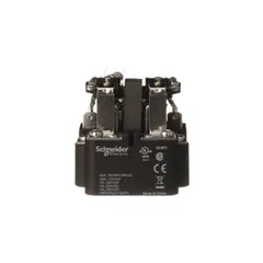 Schneider Electric 199ABMX-7 Power relay, SE Relays, DPDT, 40A, 12 VAC, magnetic blowout, auxiliary switch, open type — Accessori generali